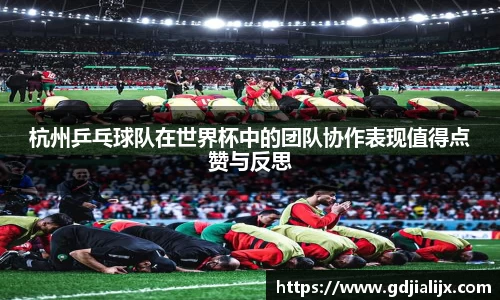 杭州乒乓球队在世界杯中的团队协作表现值得点赞与反思